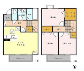 グラシューズ・Ｒの物件間取画像